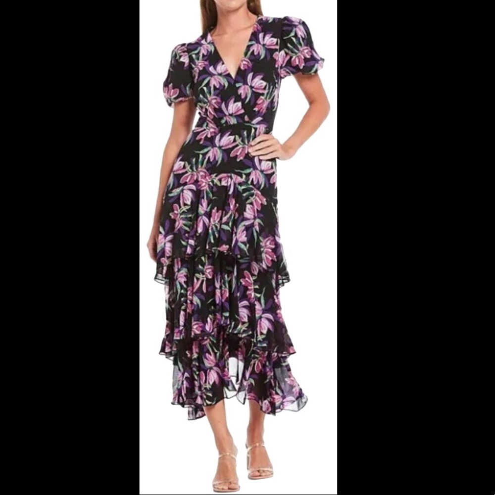 WAYF Chelsea Tiered Ruffle Maxi Dress - Picture 6 of 10